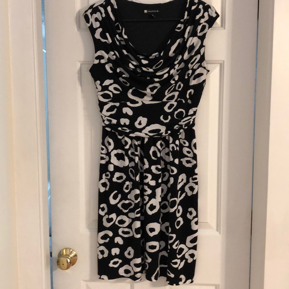 Valerie Bertinelli 8 Black/White Dress